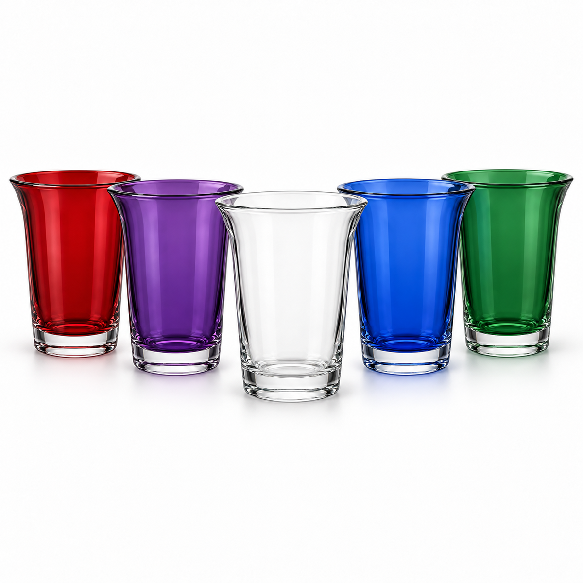 24-Hour Votive Light Glasses | 5 Colors | Box of 12
