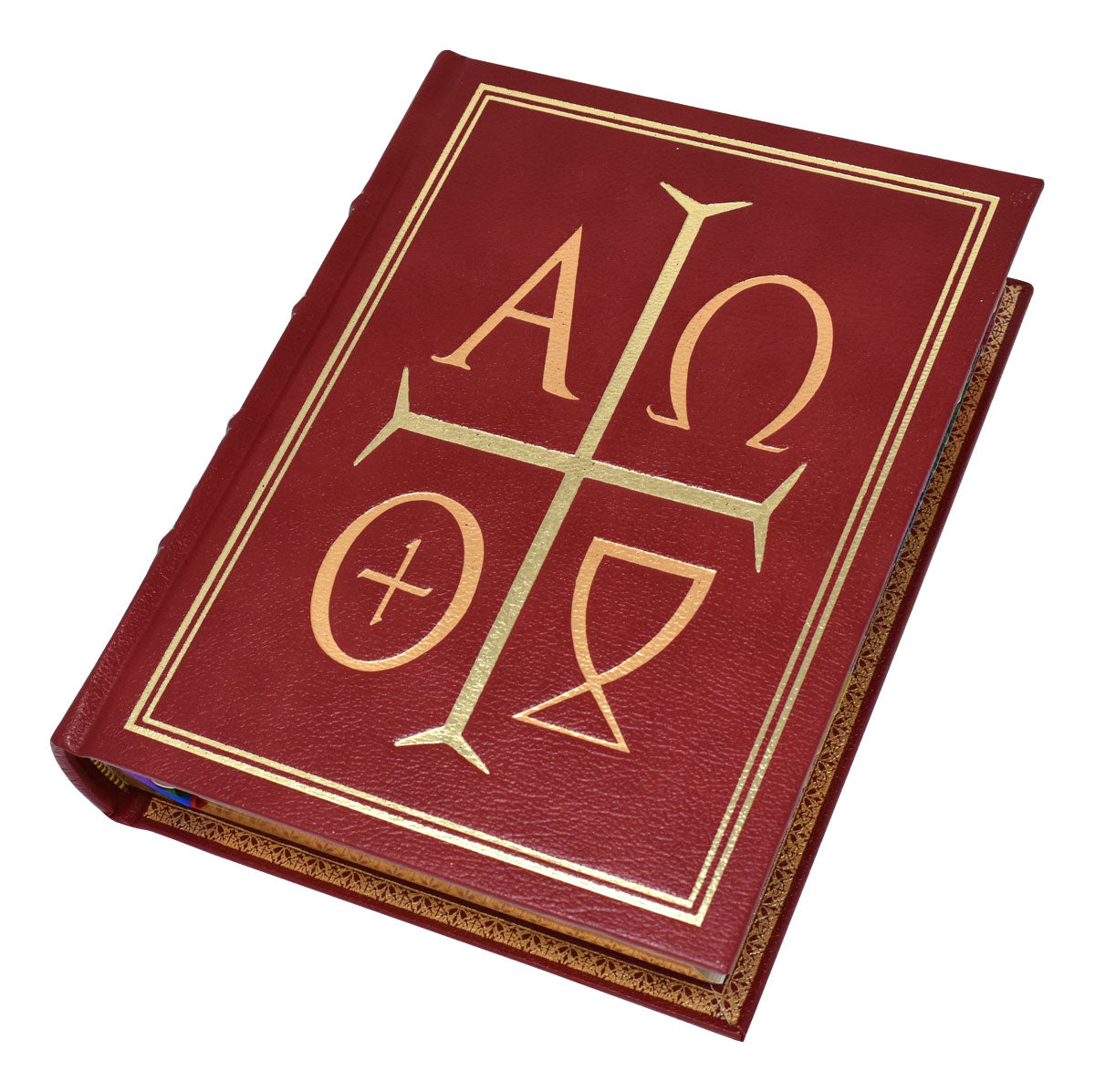 ミサ典礼書 MISSAL Jérusalem Bethléem 木製装丁 仏語 Roman Missal, 3rd Edition | Chapel Leather | 25/13