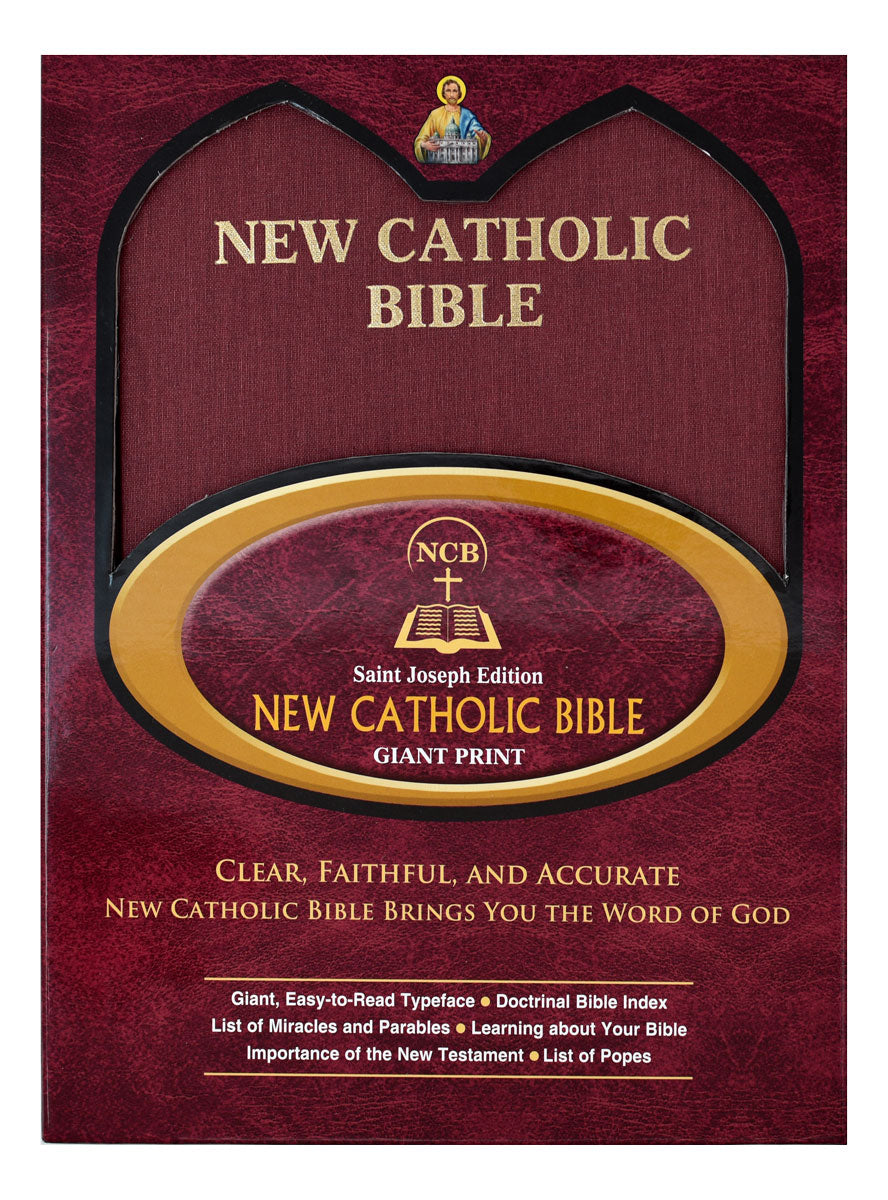 St. Joseph New Catholic Bible (Giant Type)