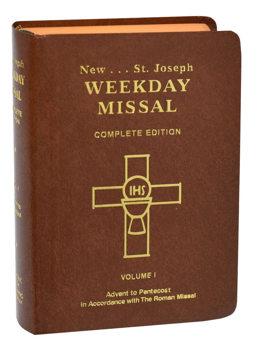 New St Joseph Weekday Missal | Volume I | Advent to Pentecost