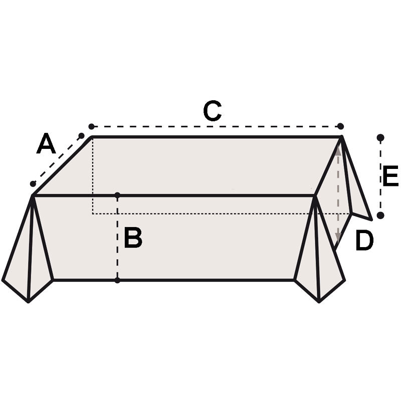Kelly Green Altar Cloth | Polyester Linen Weave