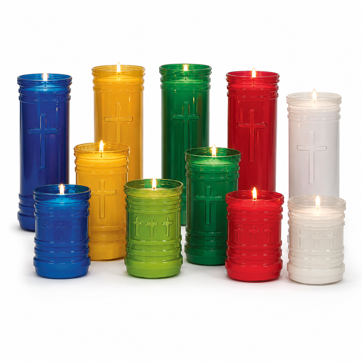 Dadant P-Series Plastic Devotional Candles – Case of 24