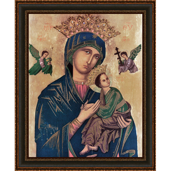 Our Lady of Perpetual Help Framed Art (16" x 20")