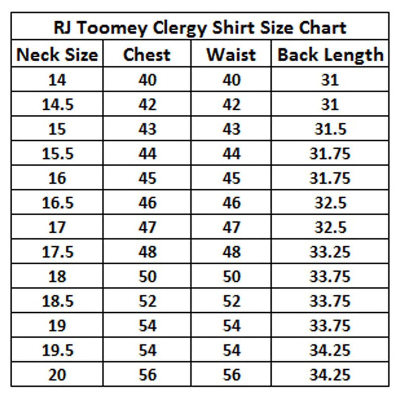R.J. Toomey Summer Comfort Short Sleeve Clergy Shirt