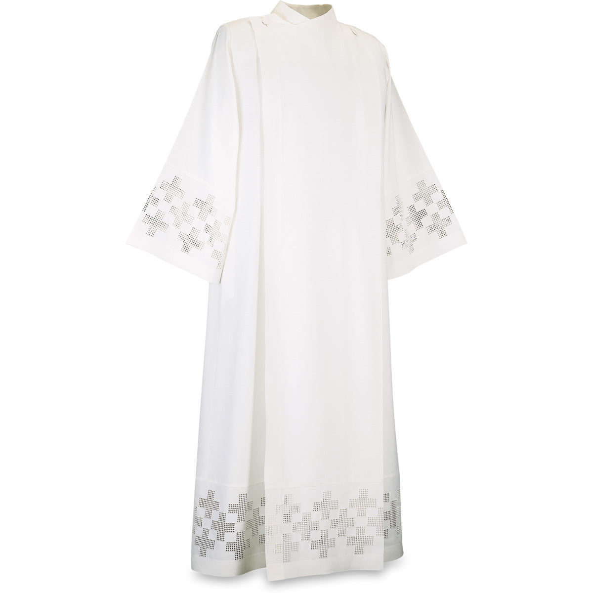 Slabbinck Women's Alb – Embroidered Crosses | Terlenka Wash & Wear