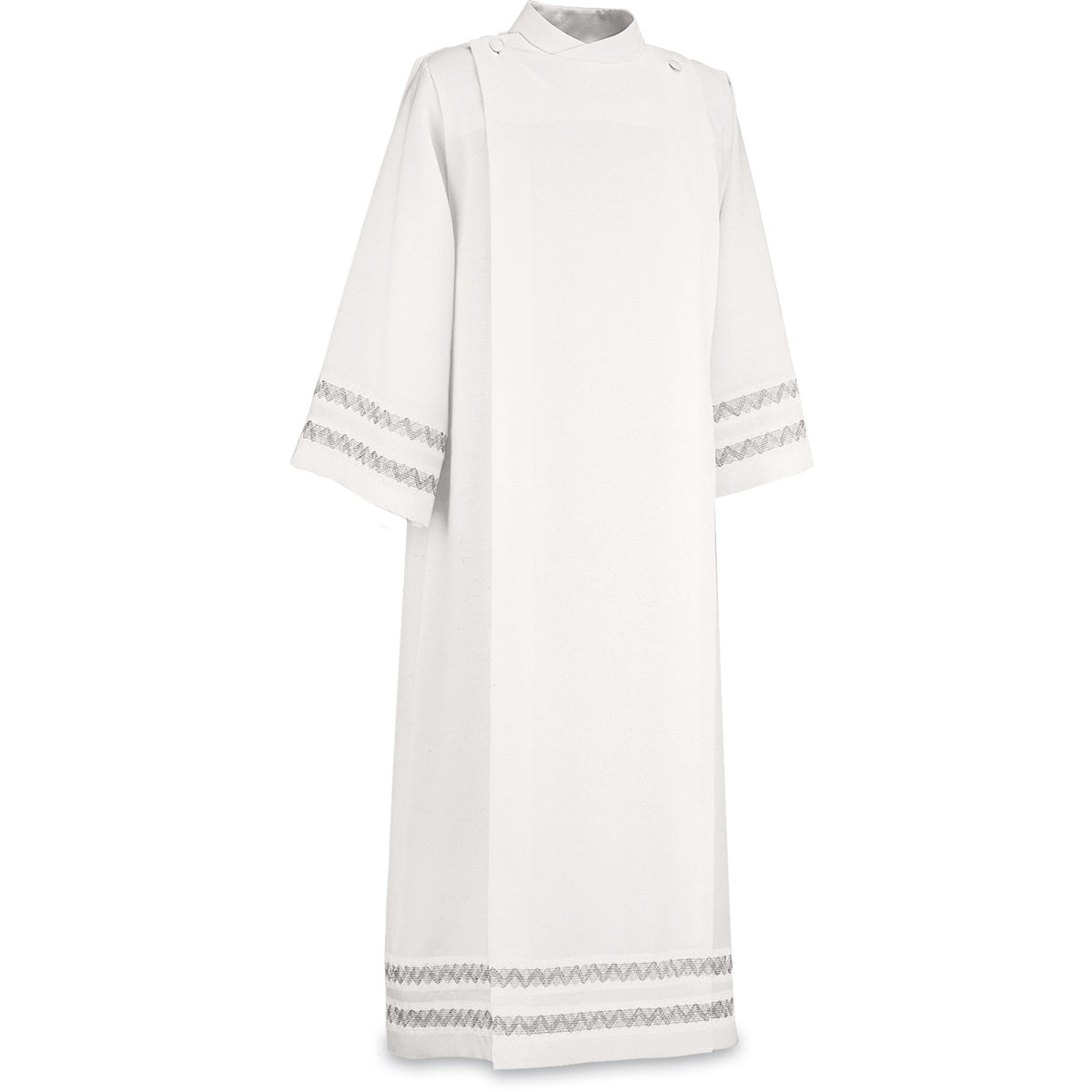 Slabbinck Women's Alb – Grey Embroidery | Ravenna Wash & Wear