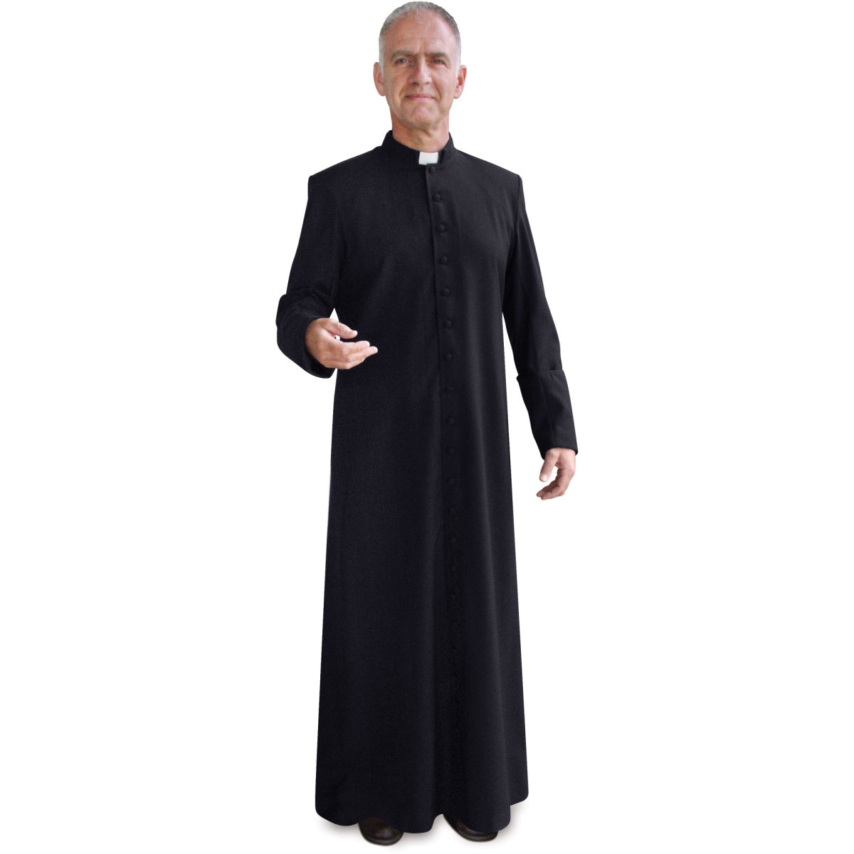 Black Cassock for Priests, Clergy and Servers