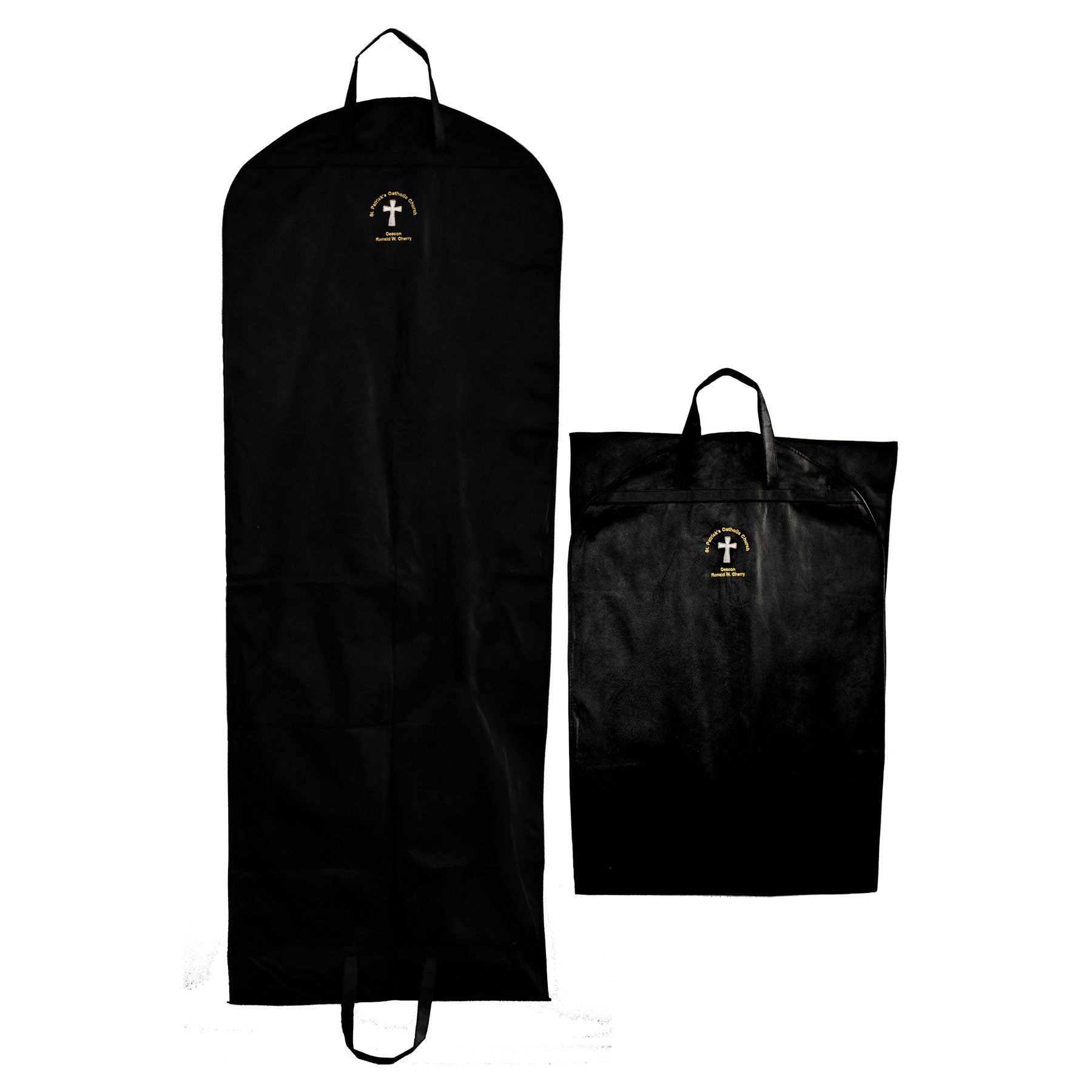 Clergy Garment Bag with Personalized Monogramming