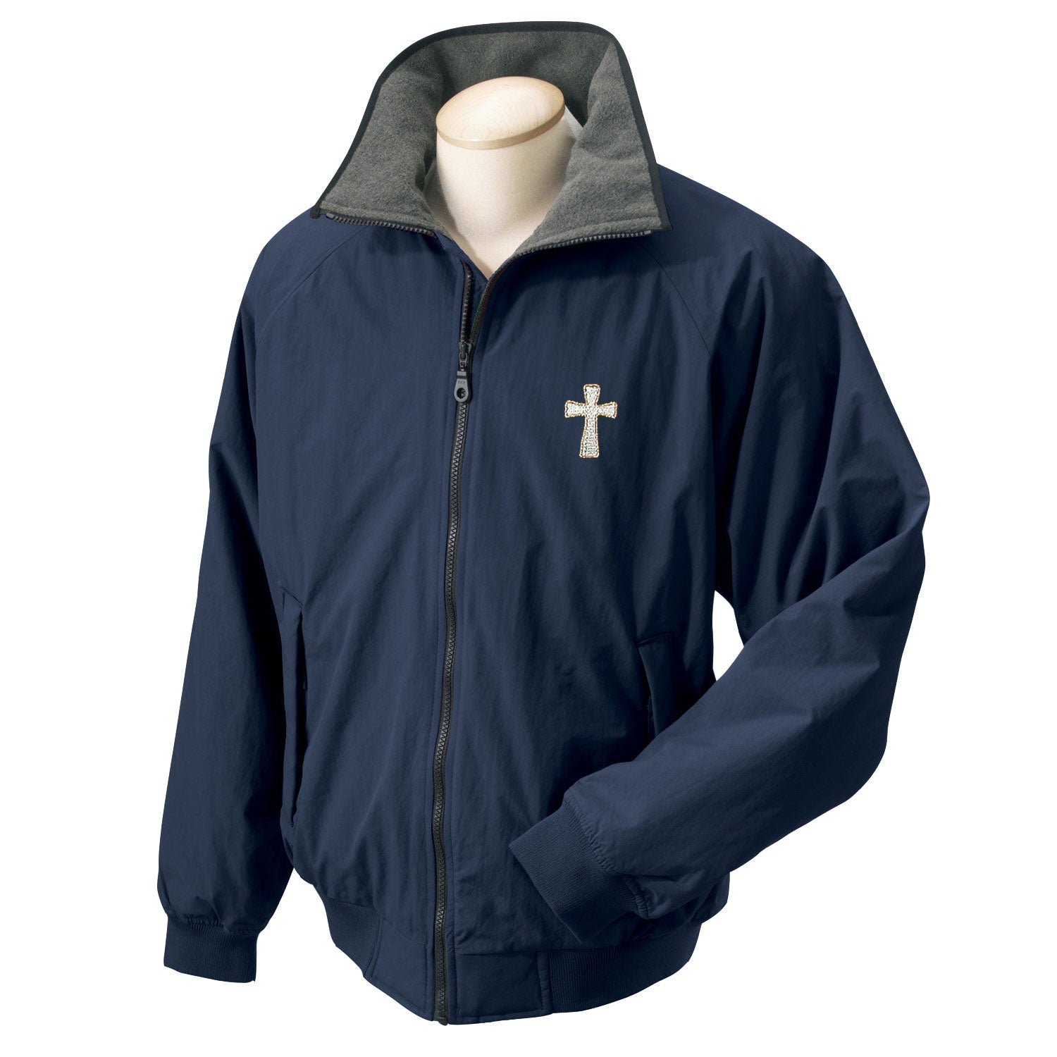 Clergy Jacket Embroidered with Cross
