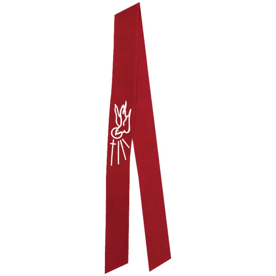 Confirmation Stole with Holy Spirit Motif (pack of 10)
