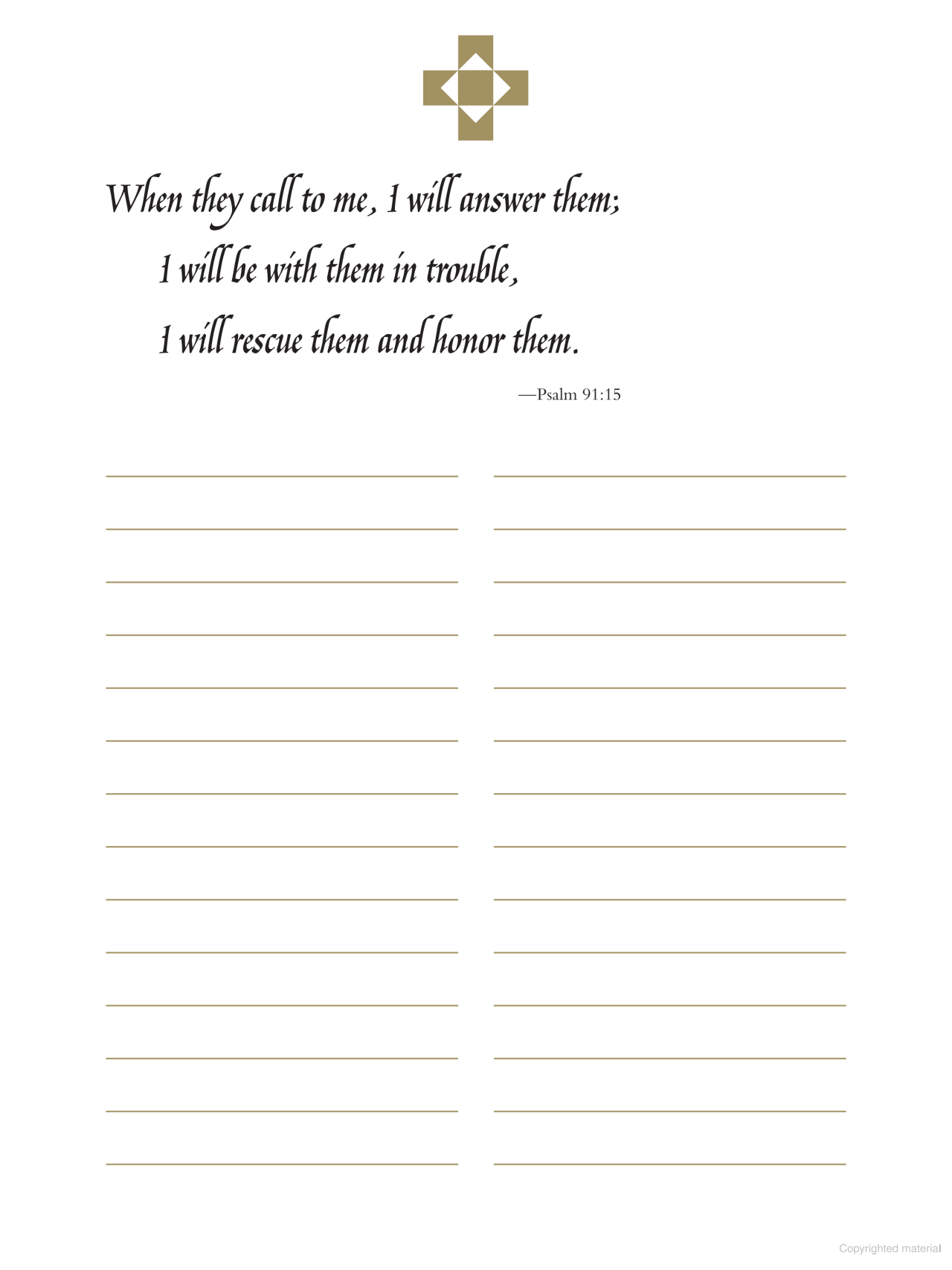 Lord, Have Mercy: Prayer Intentions for Your Faith Community / Señor, ten piedad: Intenciones para la oración de tu comunidad de fe
