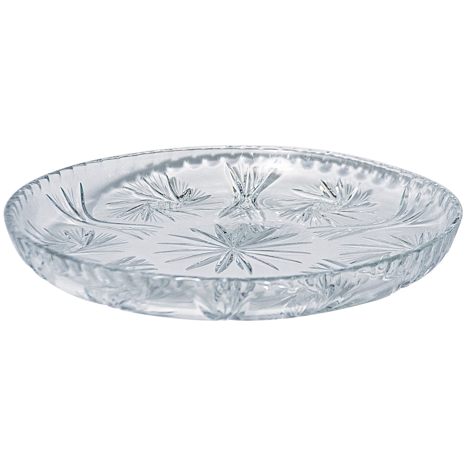 Crystal Lavabo Tray - 9 in diameter