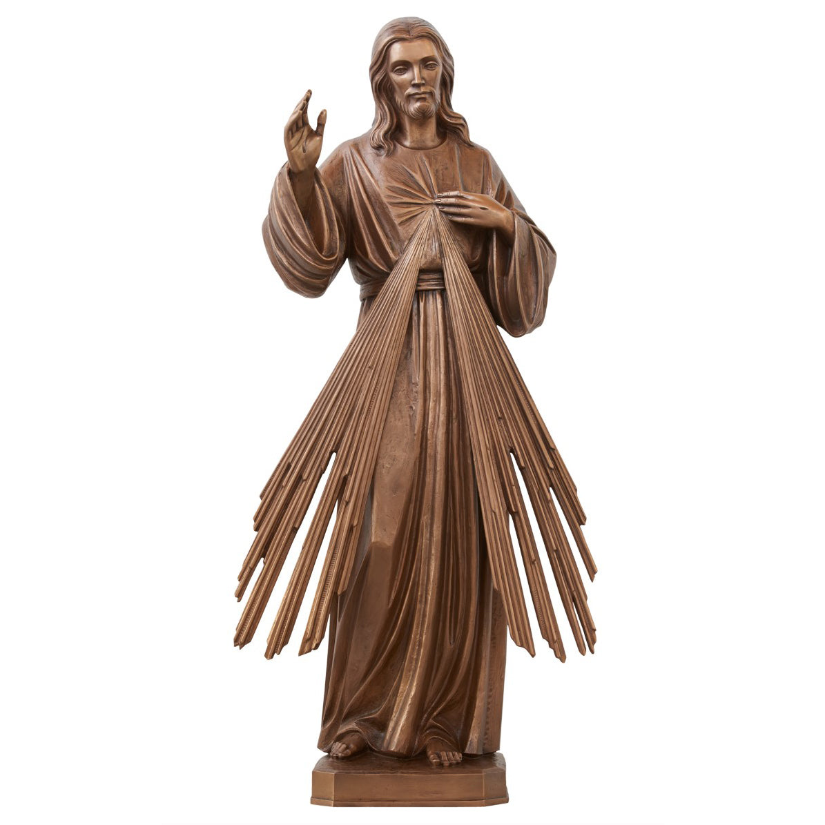 Outdoor Statue of the Divine Mercy