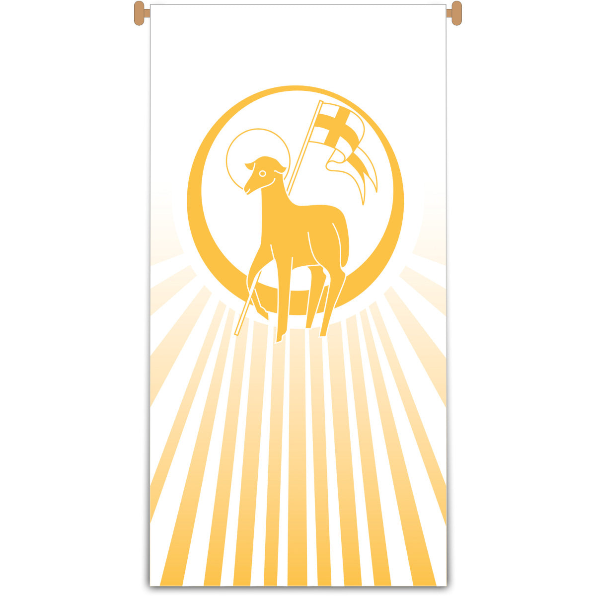 Banner with Agnus Dei | 24" x 48"