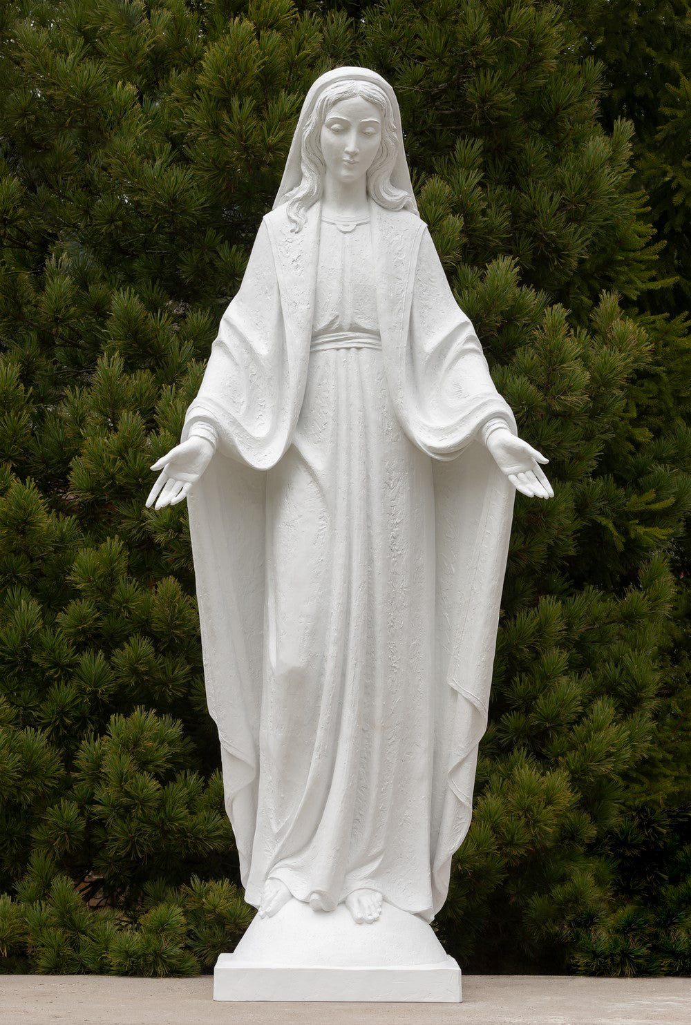 9' Fiberglass Statue of Our Lady of Grace