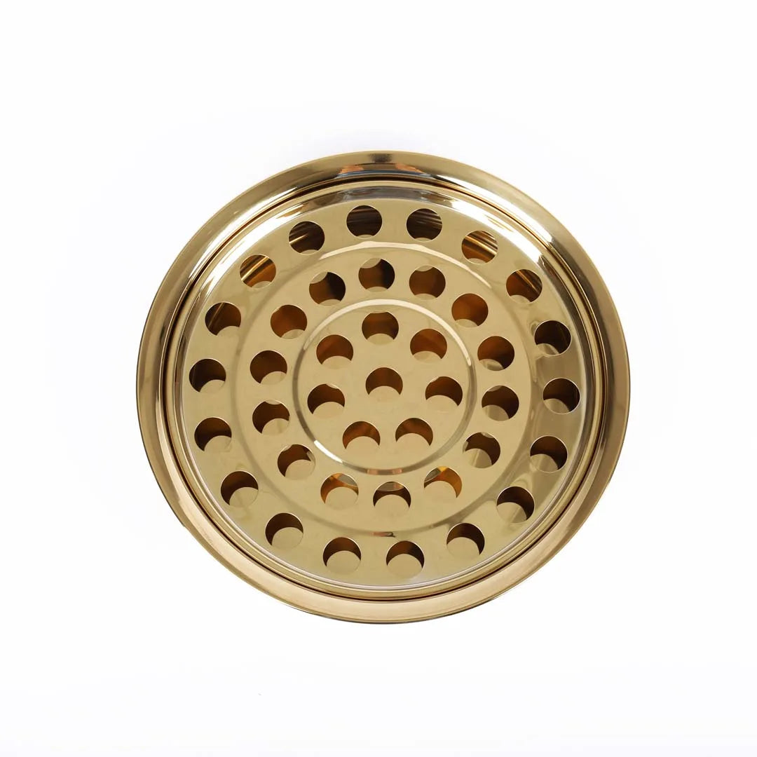 Goldtone Communion Tray