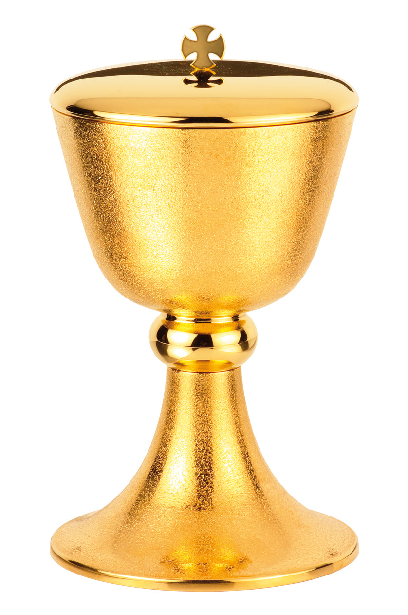 Ciborium | Textured | 7-1/4" tall