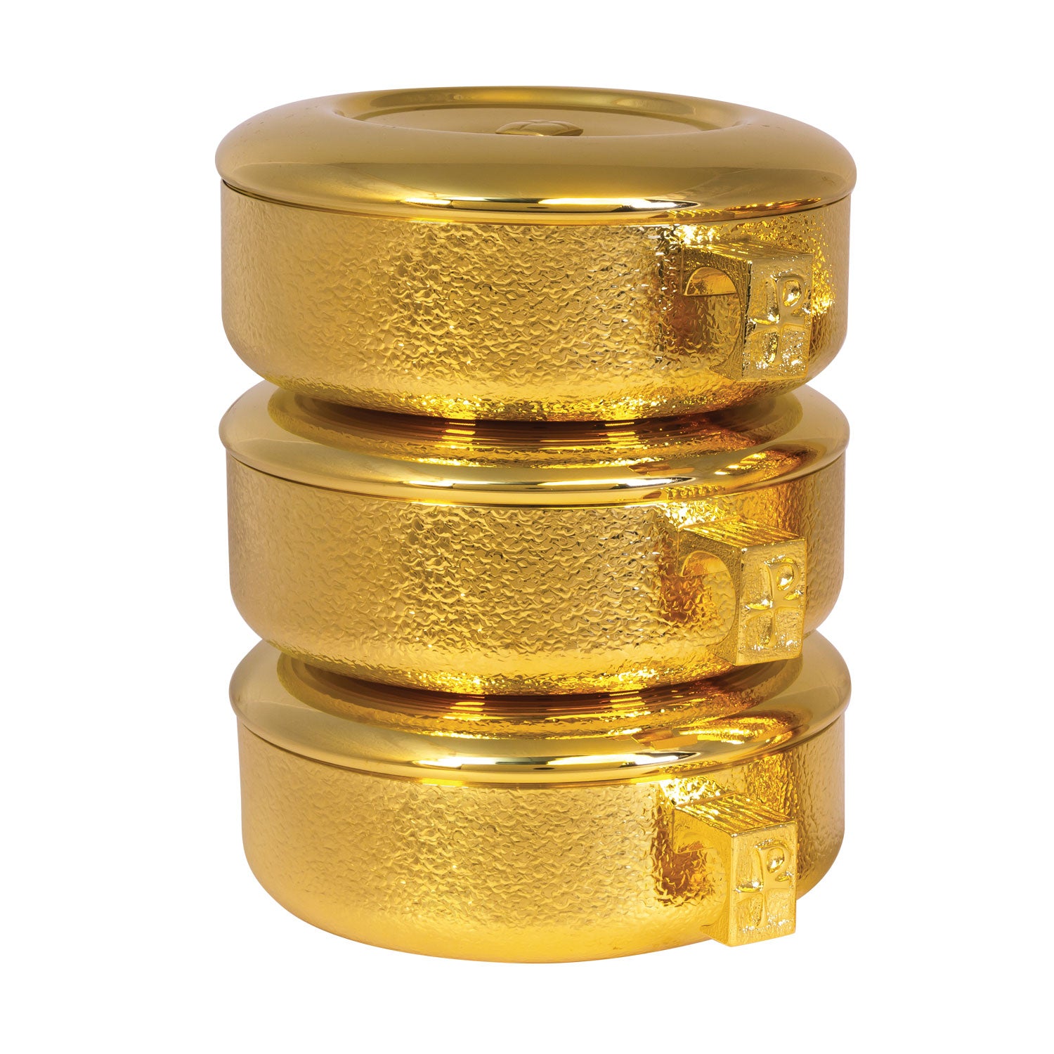 Gold Stacking Ciborium | Talon Texture | 460G