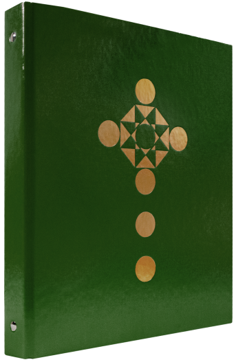 Ceremonial Binder | Cross Motif | Series 4