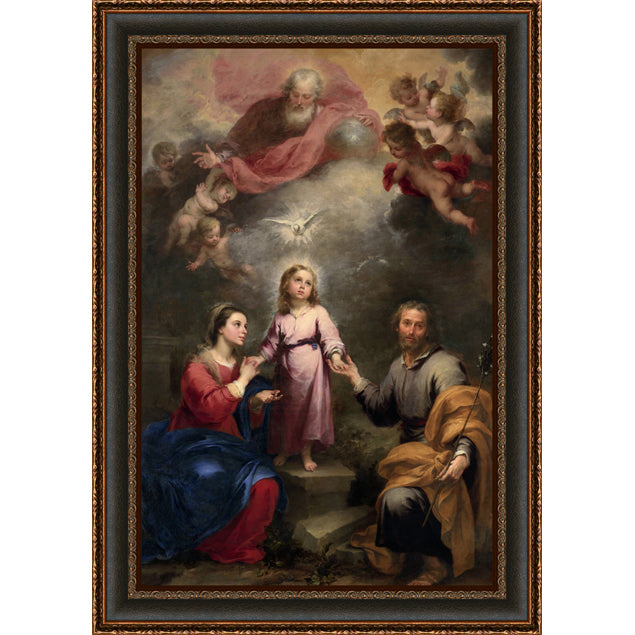 The Heavenly and Earthly Trinities Framed Art (14" x 21")