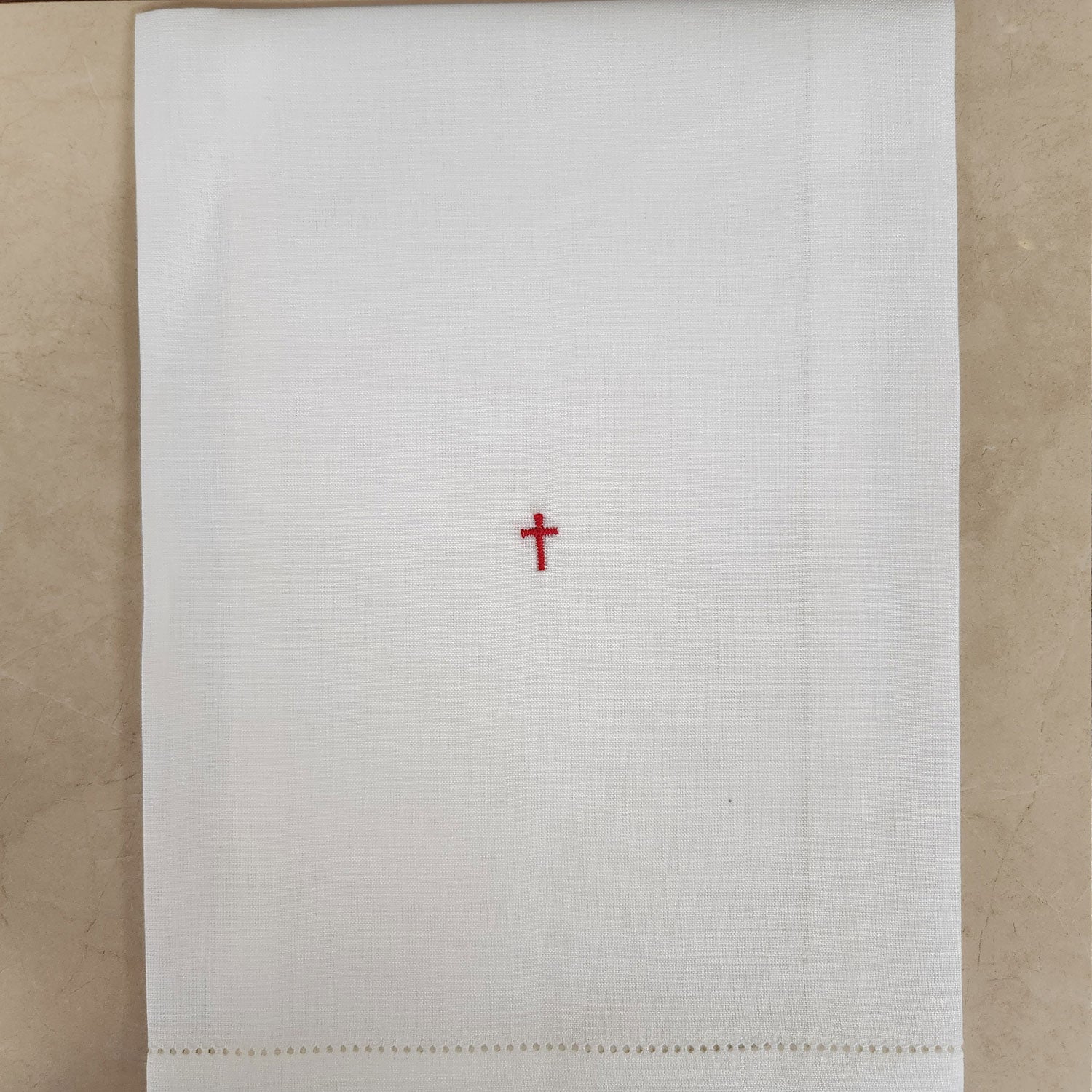 X-Large Corporal | 24" x 24" | 100% Pure Linen, hemstitched | pack of 3
