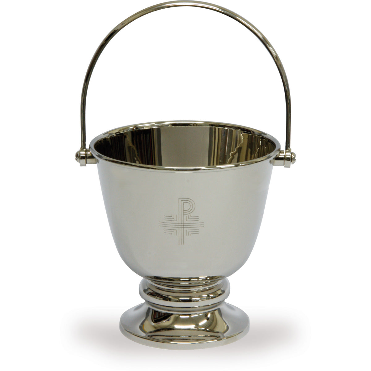 Holy Water Pot | Nickel plated