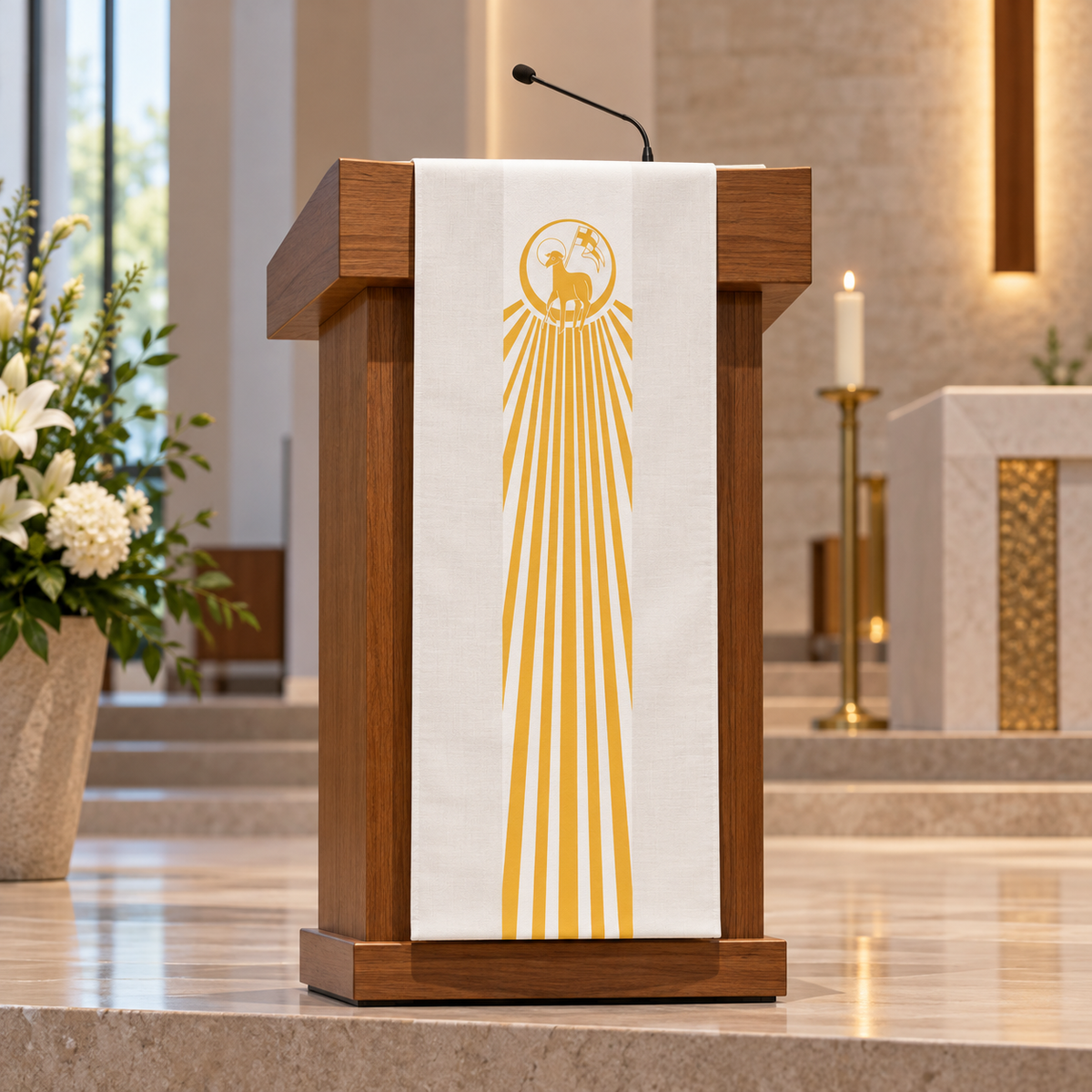 Lamb of God Lectern Hanging | Slabbinck 5111