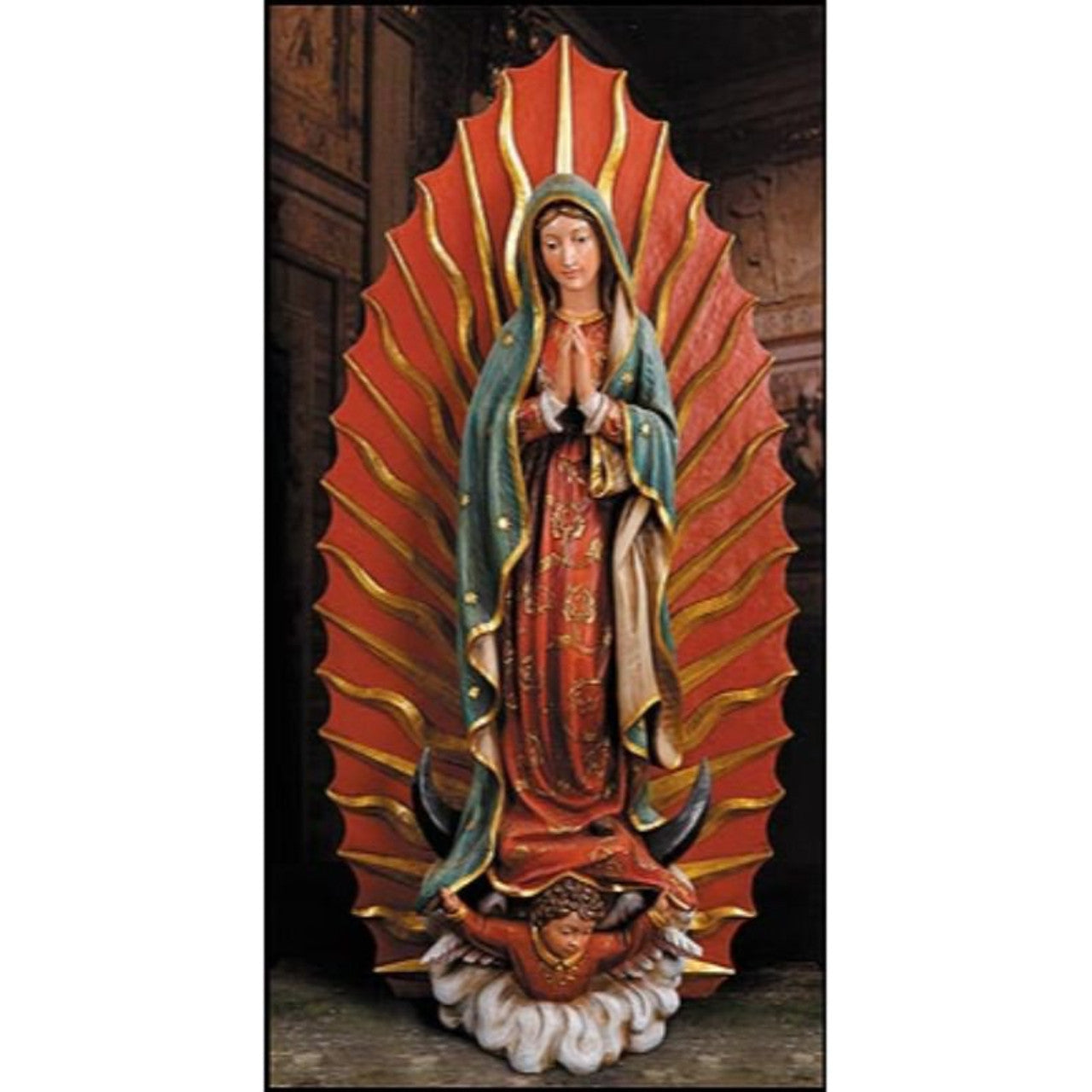 48" Our Lady of Guadalupe Basilica Statue
