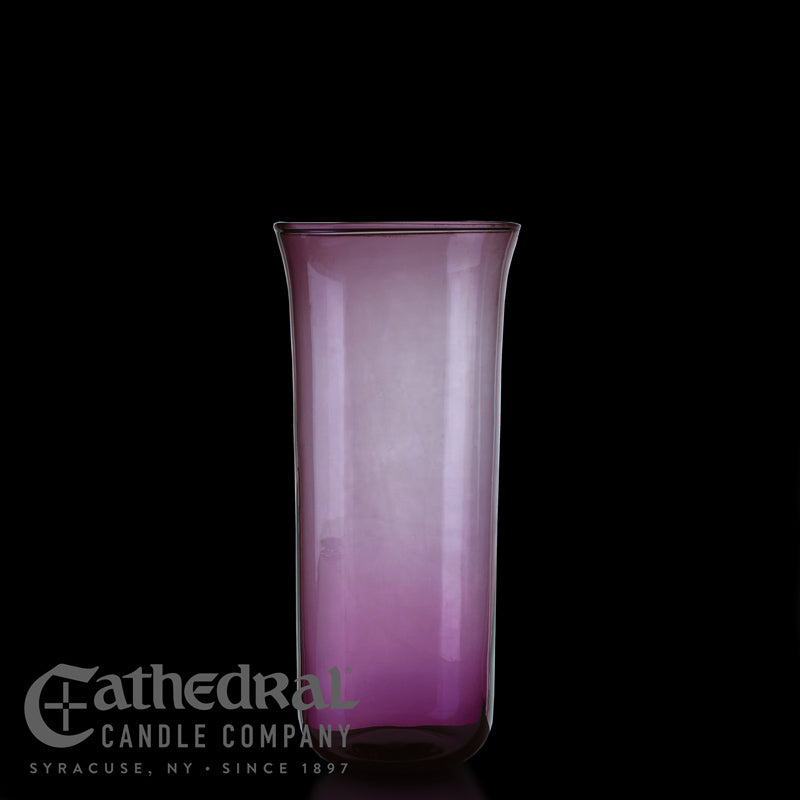 Replacement Glass Sanctuary Globe for 7 & 8 Day Sanctuary Candles | Choose from 8 colors