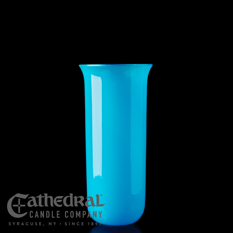 Replacement Glass Sanctuary Globe for 7 & 8 Day Sanctuary Candles | Choose from 8 colors