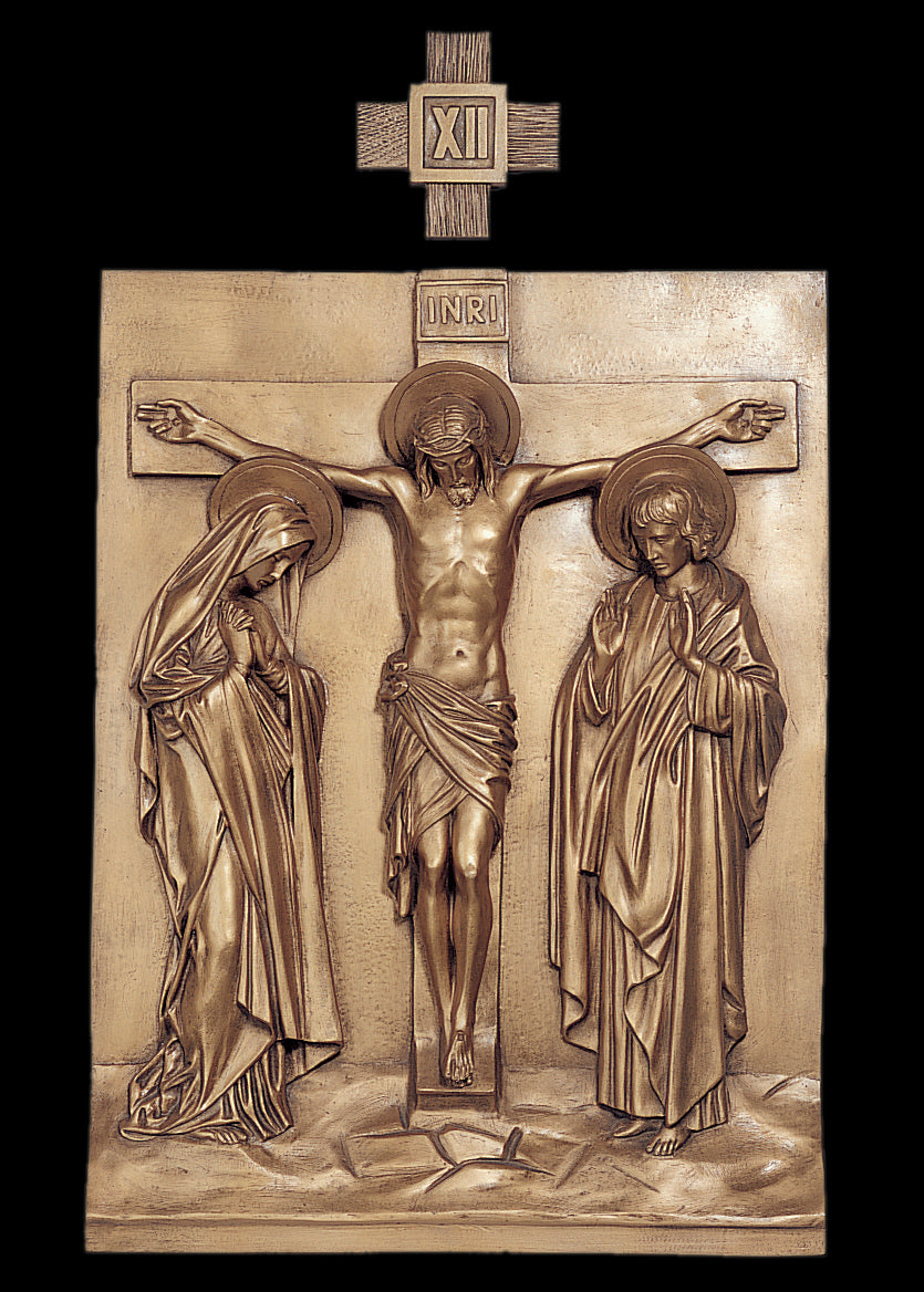Stations of the Cross | White, Bronze or Silver Fiberglass | Demetz