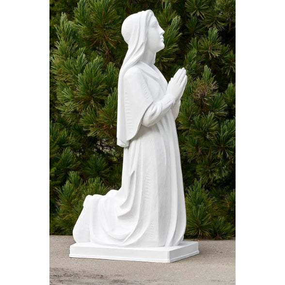 Outdoor Statue of Saint Bernadette