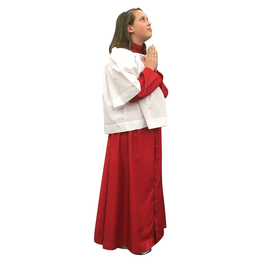 Red Altar Server Cassock