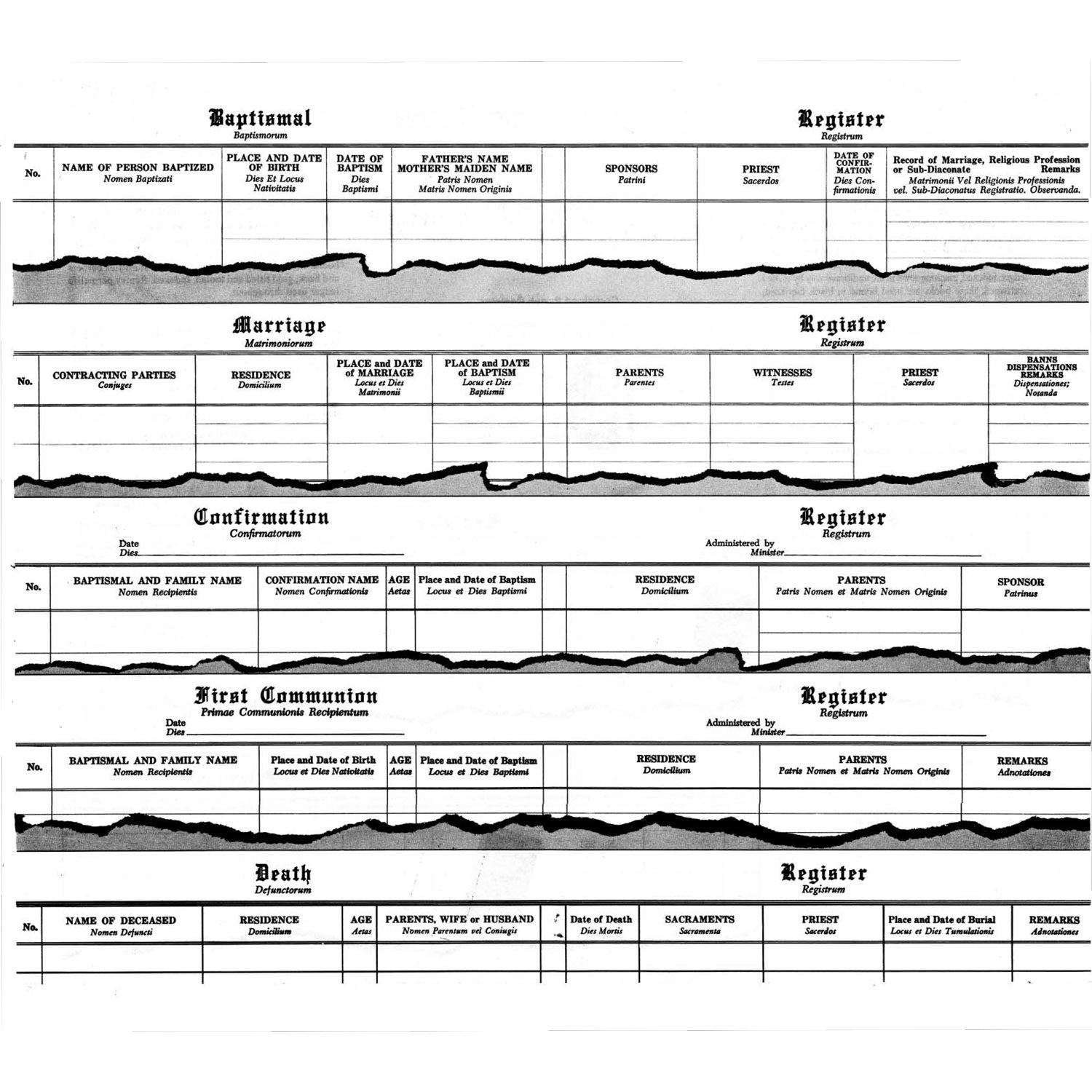 Baptism Record Book | Register | 2000 entries | #113