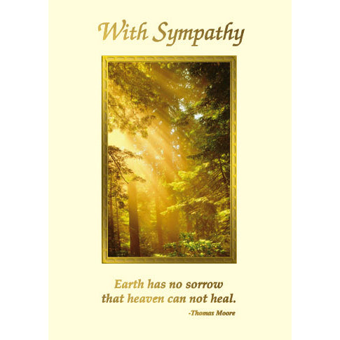Sympathy Card, Box Of 25 MA642