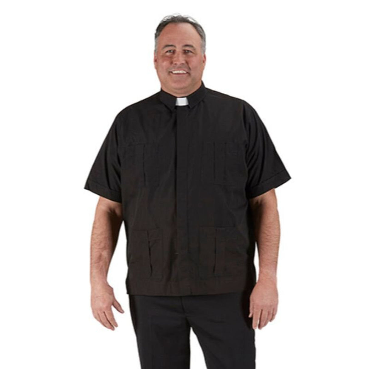 RJ Toomey Panama Short Sleeve Clergy Shirt