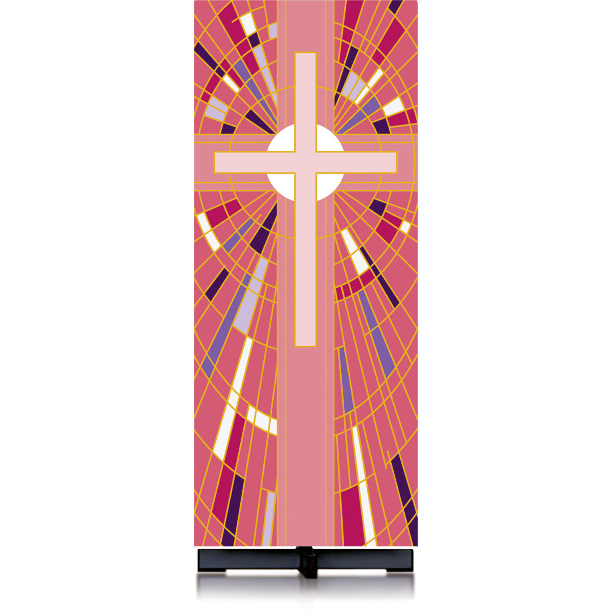 Rose Lectern Hanging with Cross Motif 7509
