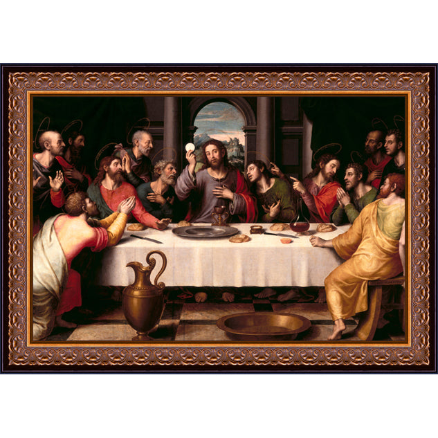The Last Supper Framed Art (14" x 21")