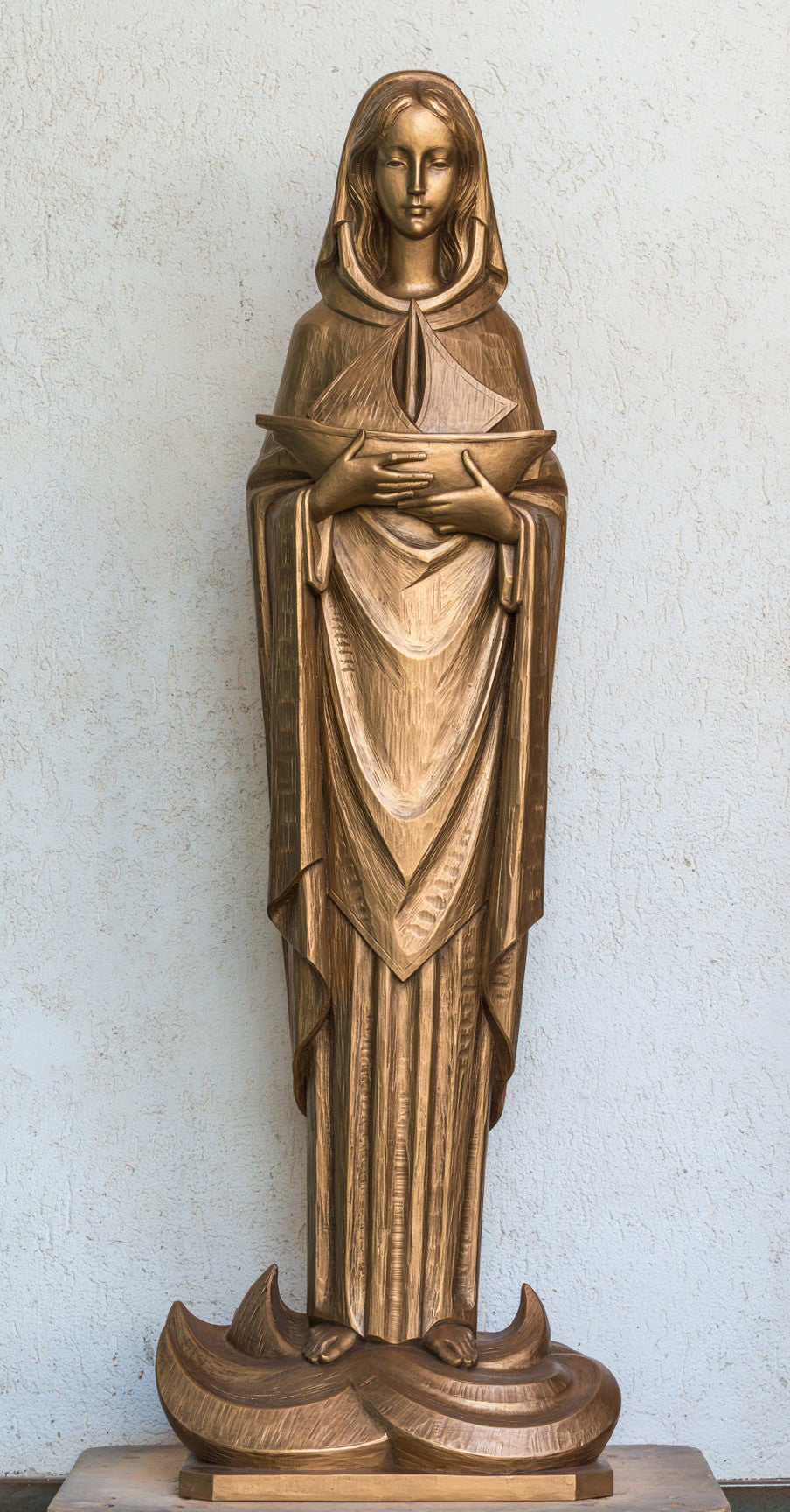 Wood Statue of Our Lady Star of the Sea