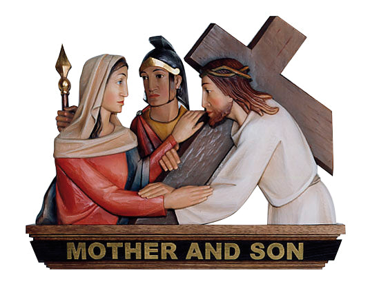Stations of the Cross | Wood Carved | Demetz