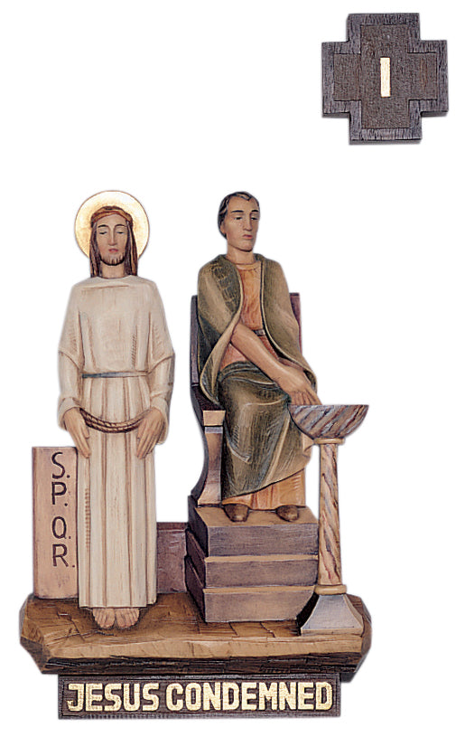 Stations of the Cross | Wood Carved | Demetz