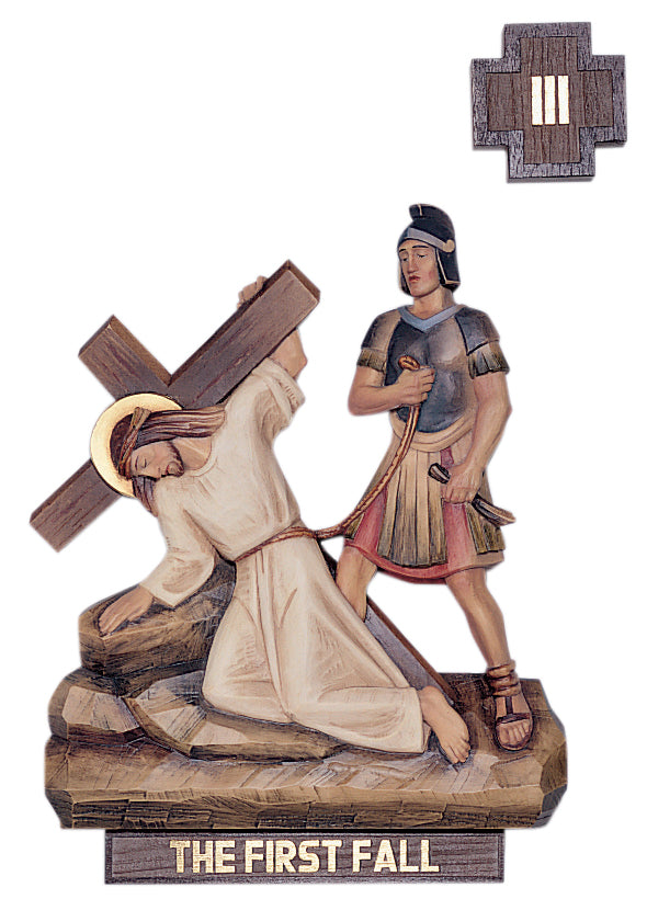 Stations of the Cross | Wood Carved | Demetz