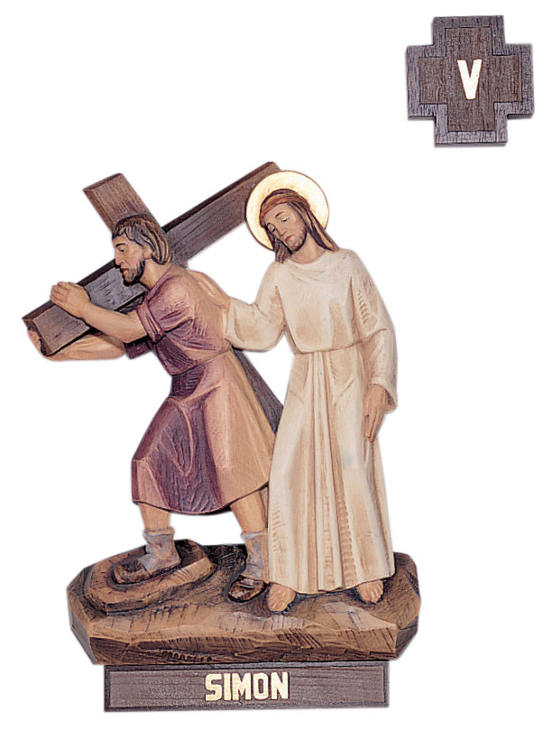 Stations of the Cross | Wood Carved | Demetz