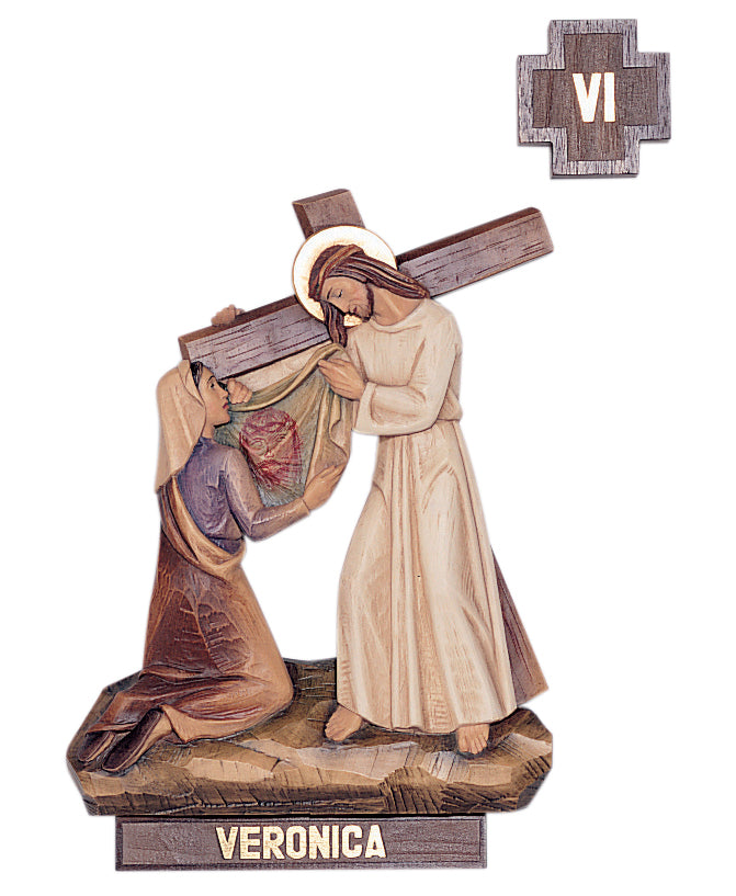 Stations of the Cross | Wood Carved | Demetz