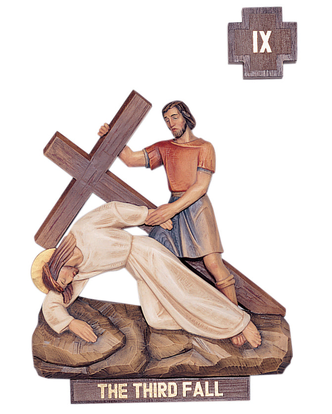 Stations of the Cross | Wood Carved | Demetz
