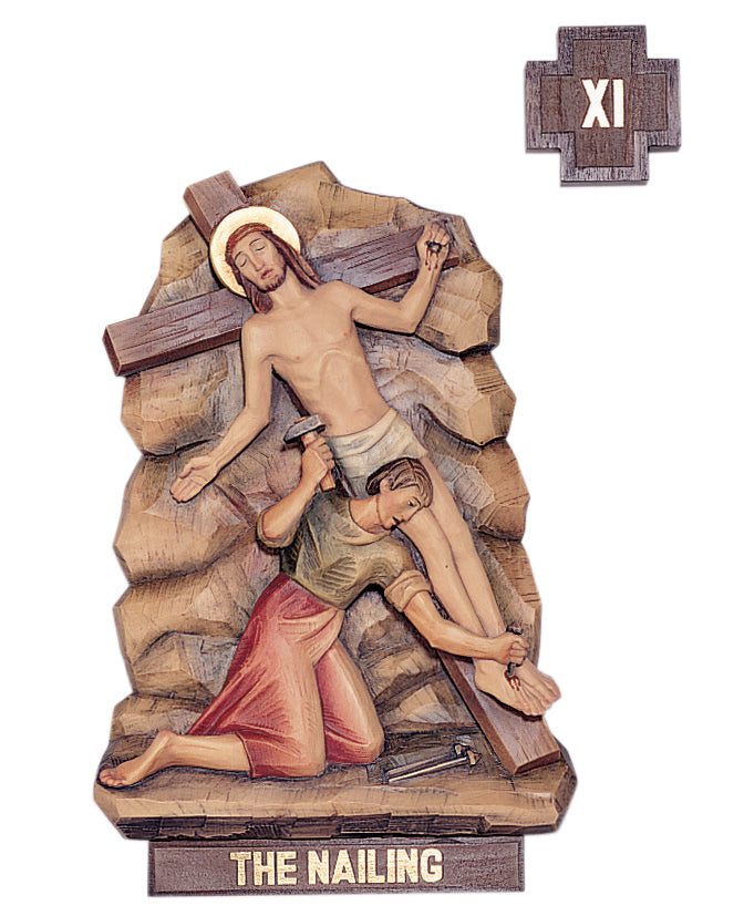 Stations of the Cross | Wood Carved | Demetz
