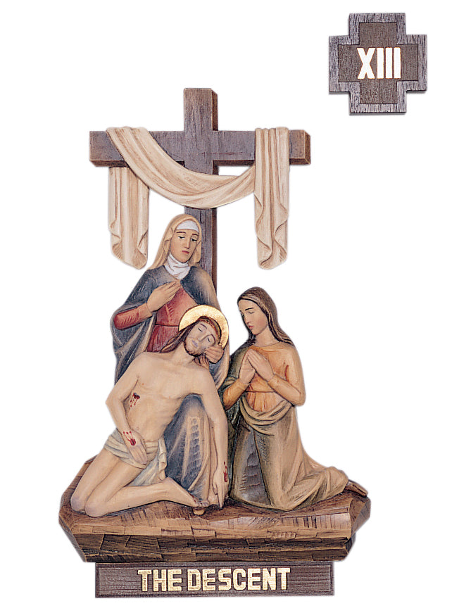 Stations of the Cross | Wood Carved | Demetz
