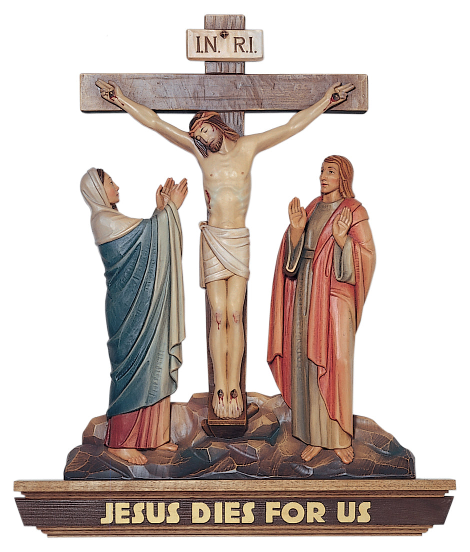Stations of the Cross | Wood Carved | Demetz