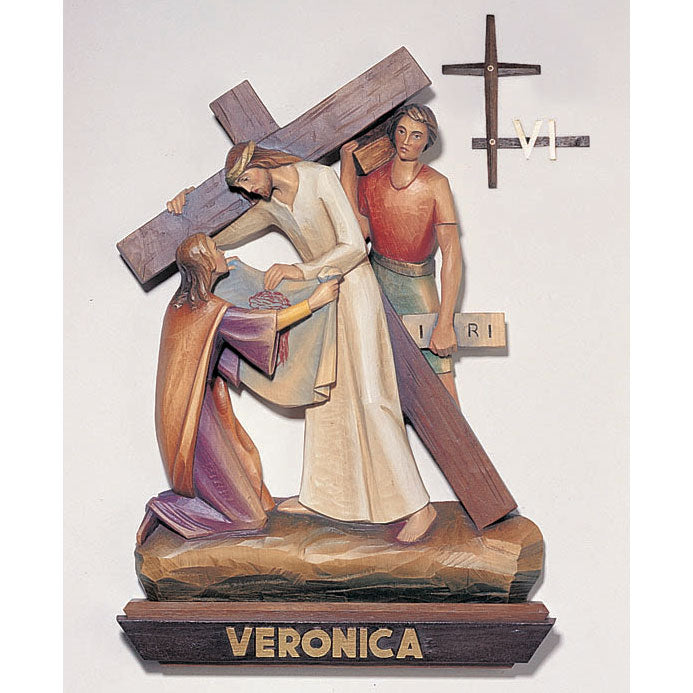 Stations of the Cross | Wood Carved | Demetz