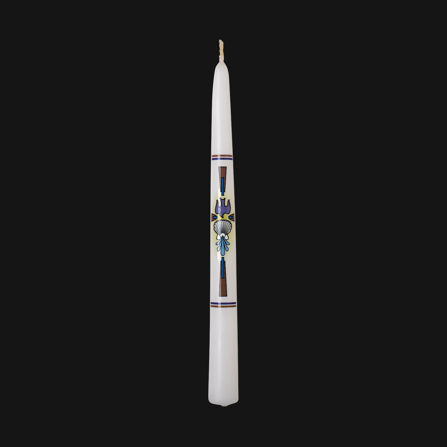 Baptismal candle, 2024 rocket